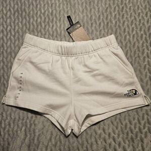 The North Face white shorts